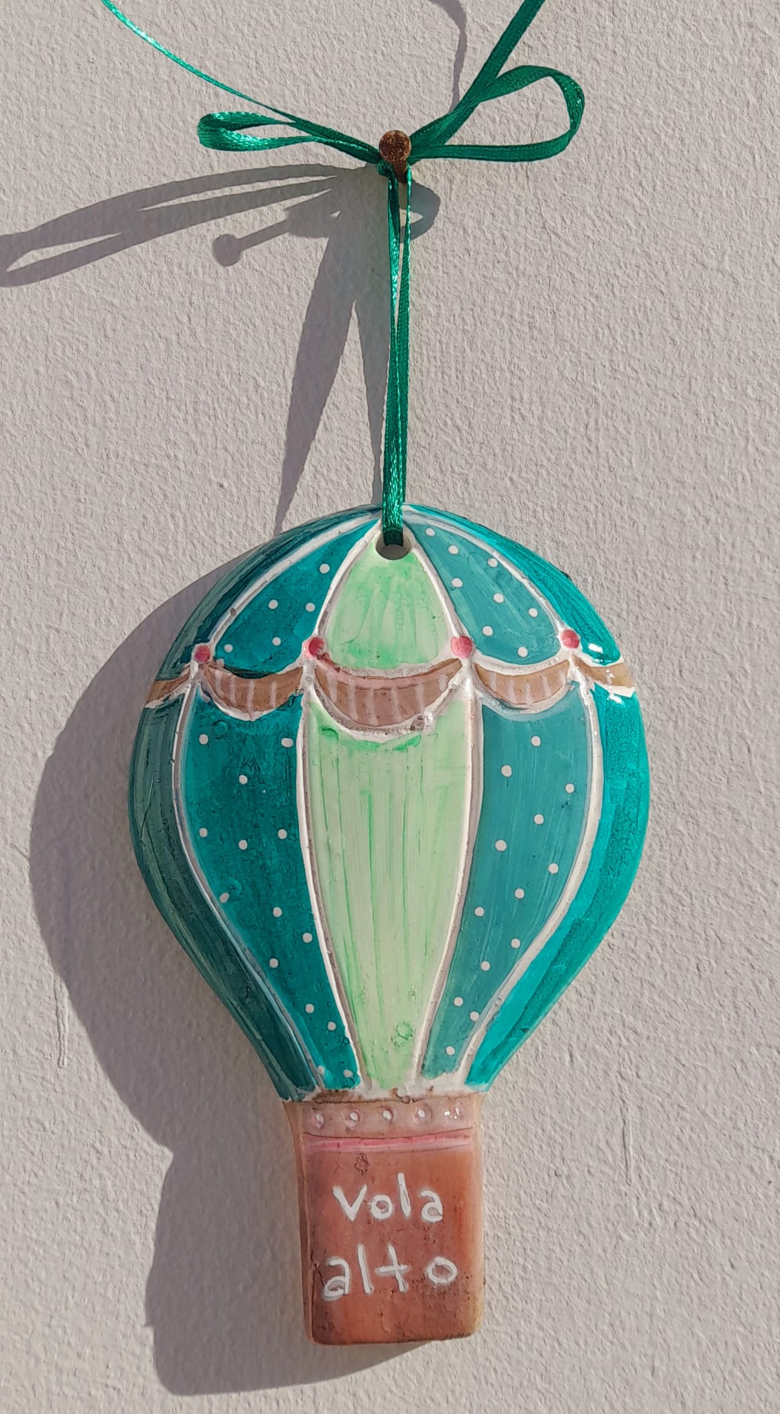 Mongolfiera Bomboniera in ceramica h8cm. - immagine 21