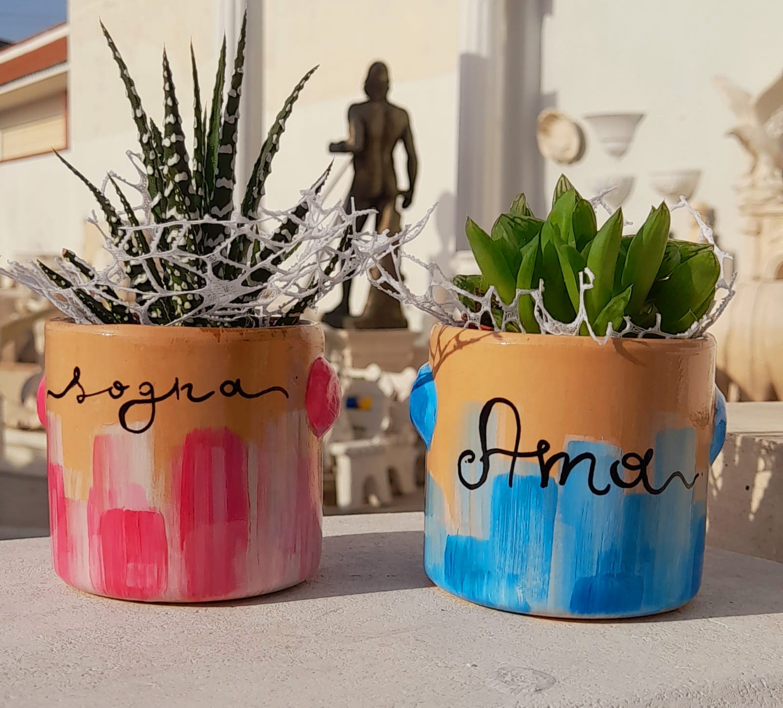 Vasetto pomello in ceramica - immagine 47