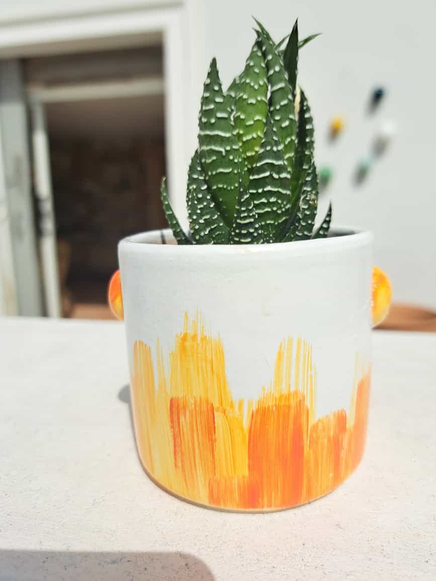 Vasetto pomello in ceramica - immagine 42