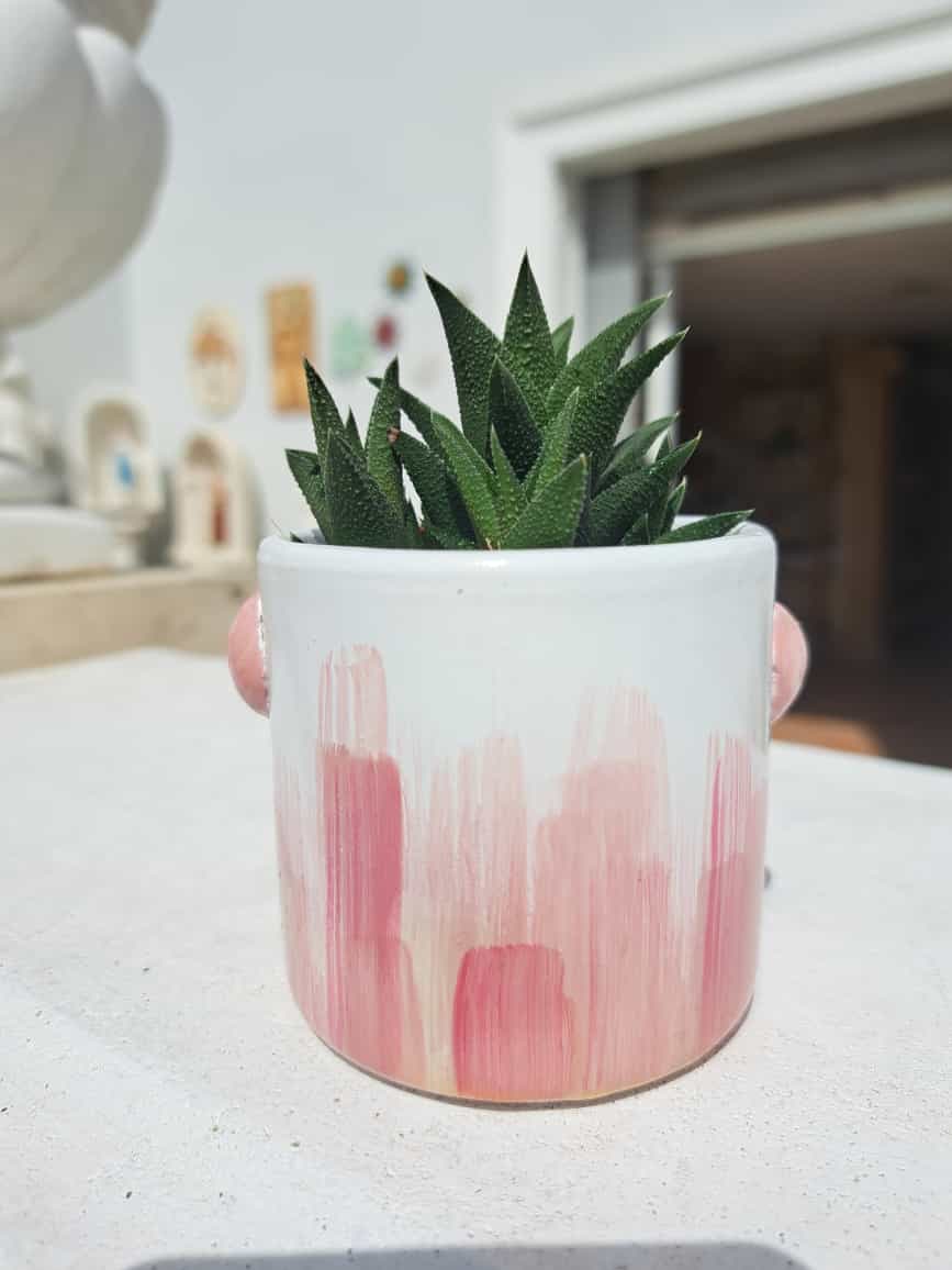 Vasetto pomello in ceramica - immagine 43