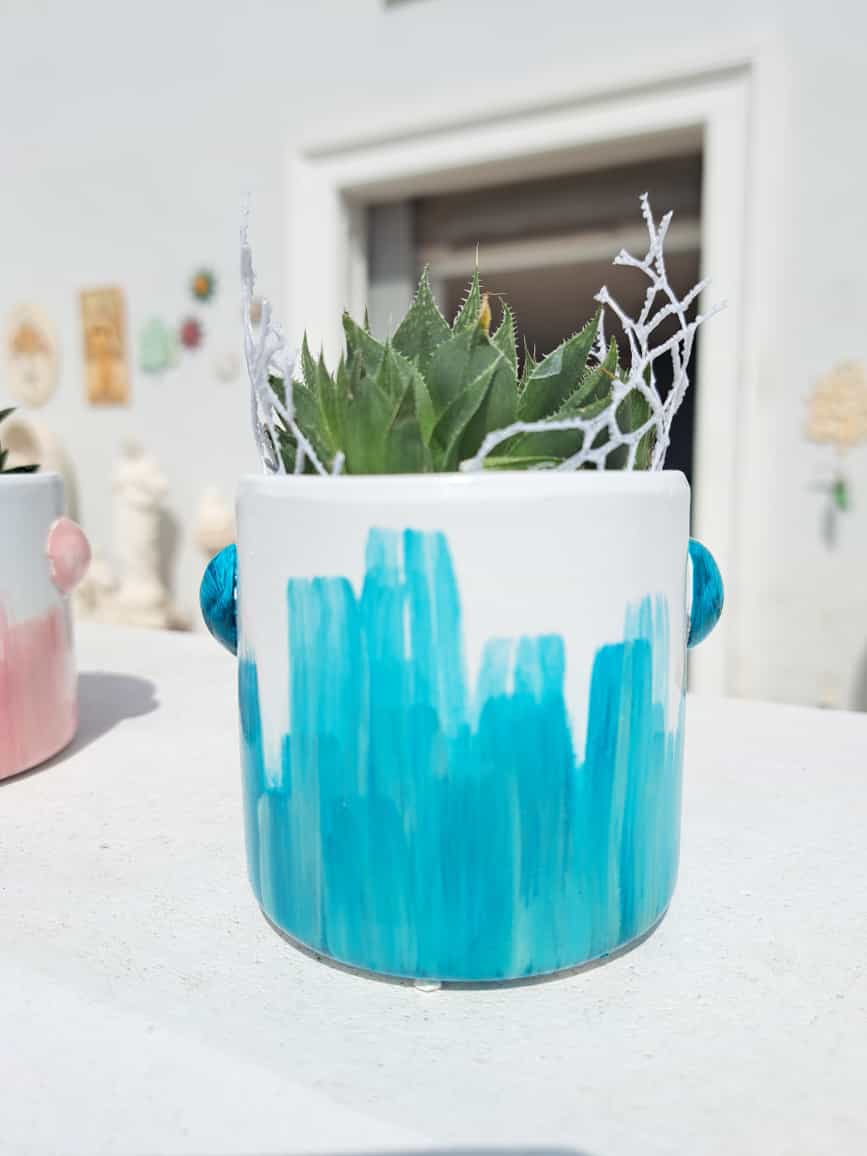 Vasetto pomello in ceramica - immagine 44