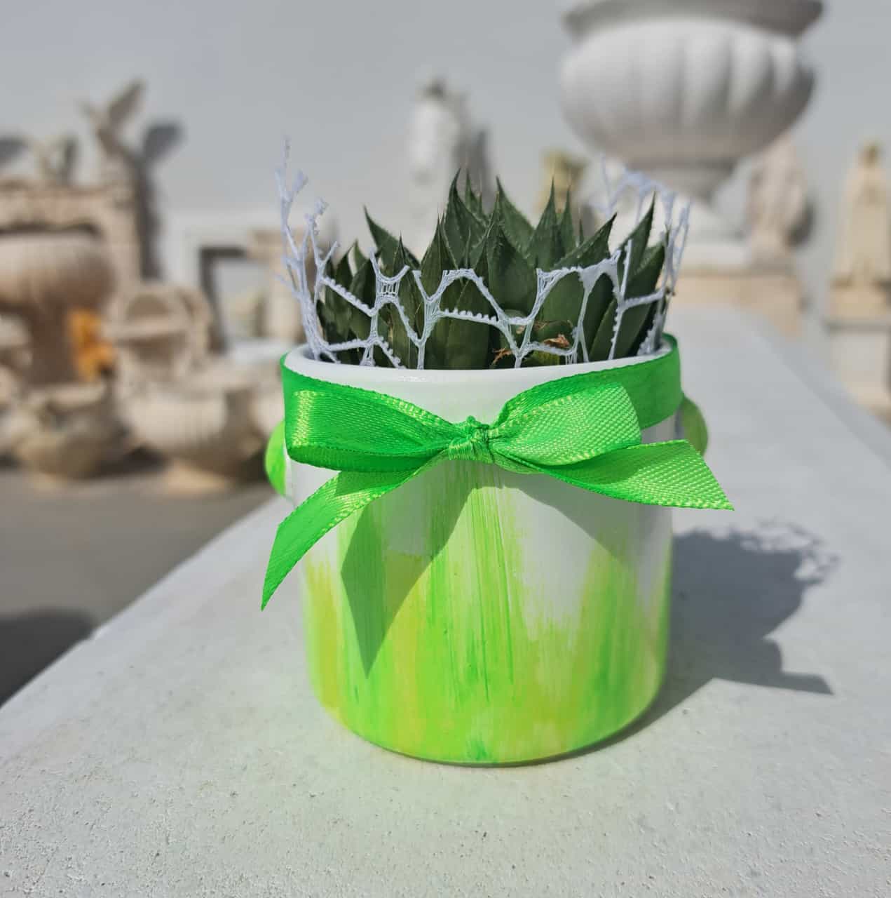 Vasetto pomello in ceramica - immagine 45