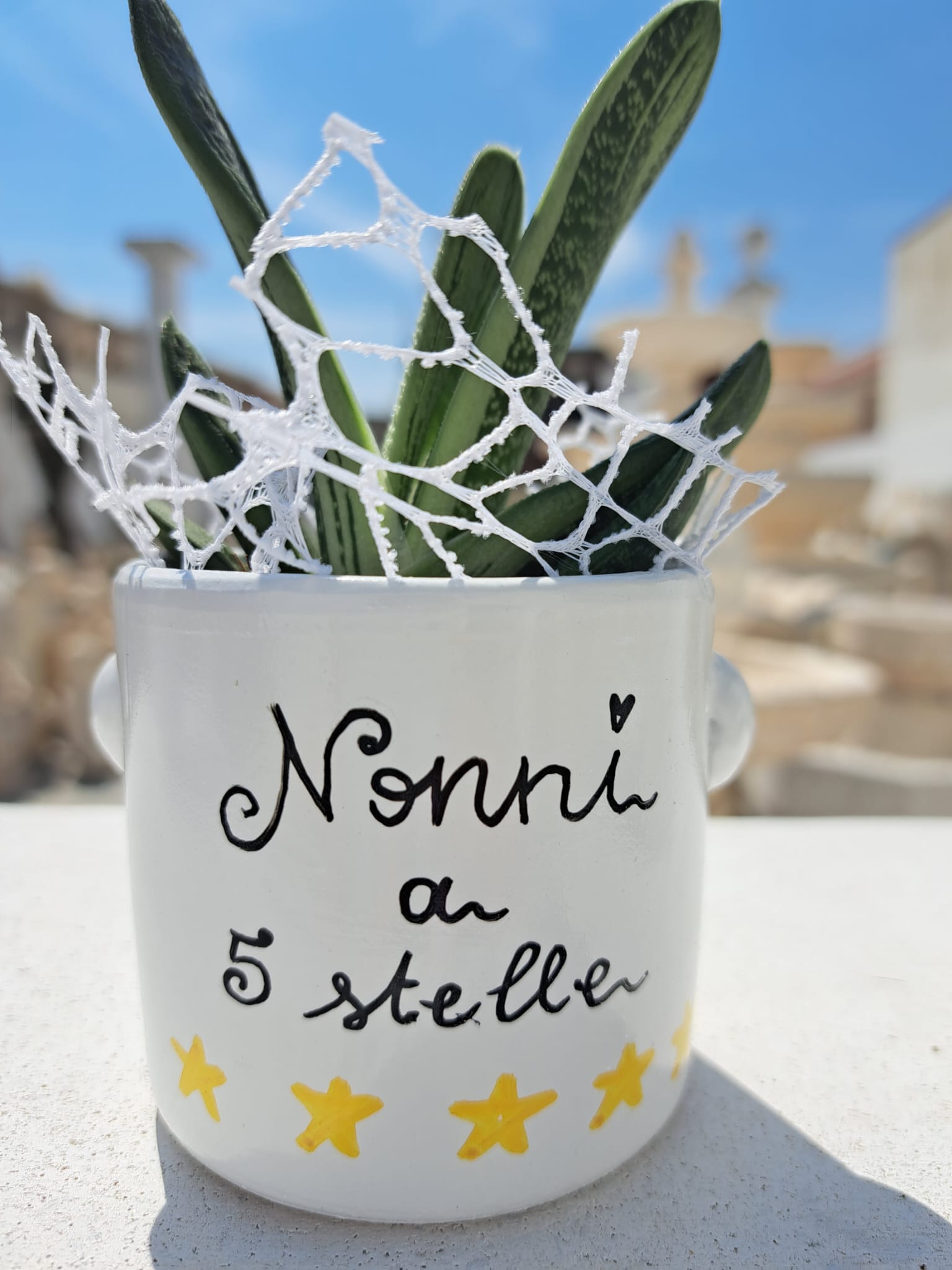 Vasetto pomello in ceramica - immagine 46